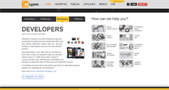 Desktop Screenshot of ad4game.com